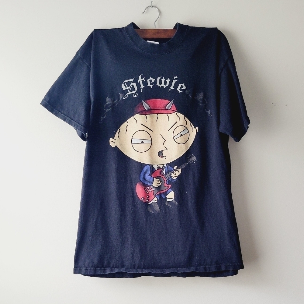 Jerzees‎ Stewie balck men's short sleeve t-shirt size L